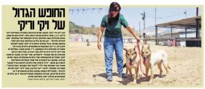 אחרי 10 שנים בכלוב אומצו 2 כלבות